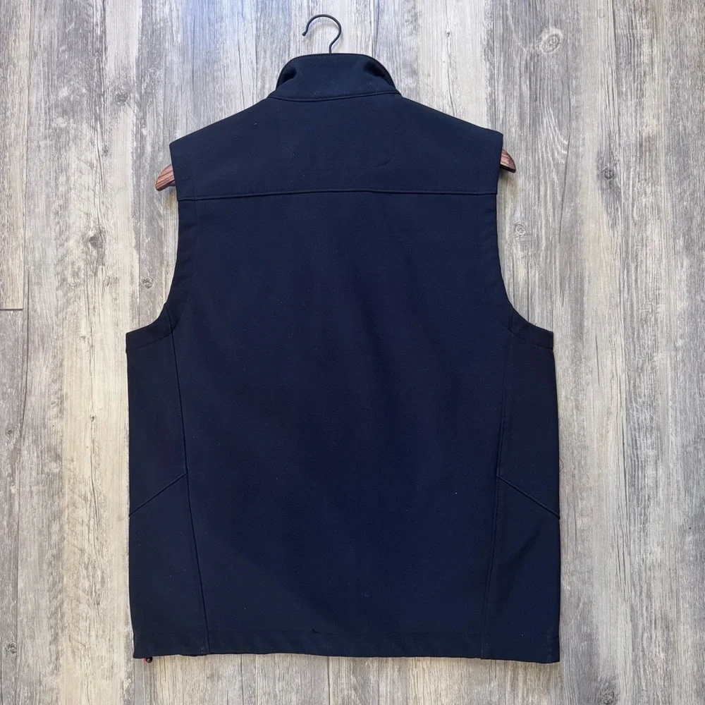 Hawke & Co Men's Black Zip Up Vest Size M